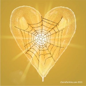 "Web of Love" created by Claire Perkins, aka ArtfulAlchemist on Polyvore.com