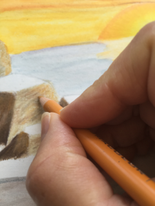 WIP Closeup - Into the Unknown